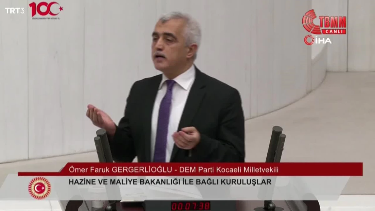 Gergerlioğlu, Bakan Şimşek\'i Kürtçe selamladı