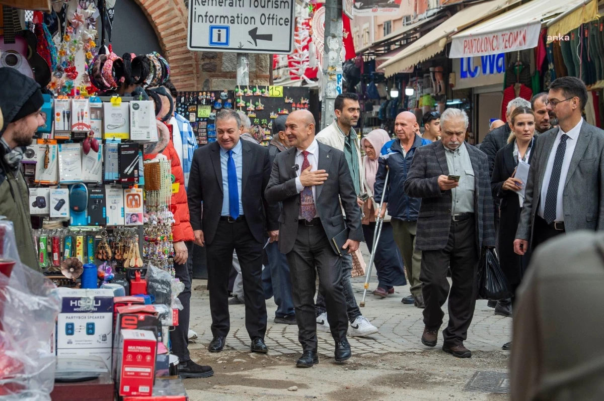 İzmir Büyükşehir Belediye Başkanı Tunç Soyer: İzmir Yılbaşında Bambaşka Bir Kemeraltı Görecek