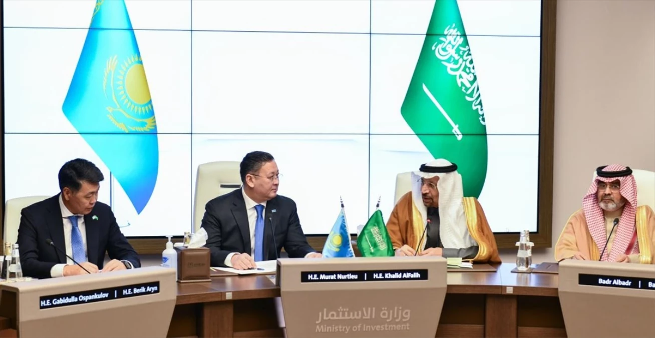 Kazakistan ve Suudi Arabistan arasında vize muafiyeti anlaşması imzalandı