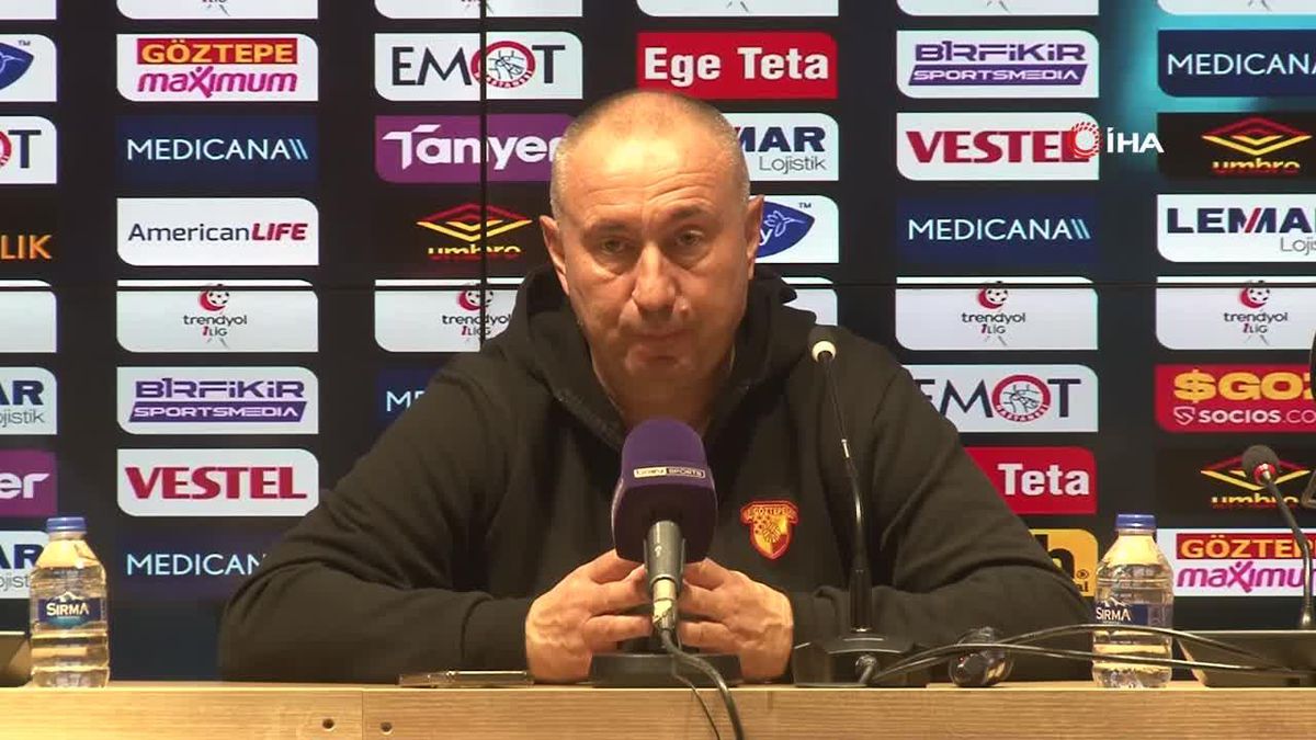 Göztepe Teknik Direktörü Stoilov: \'Süper Lig\'e çıkacağız\'