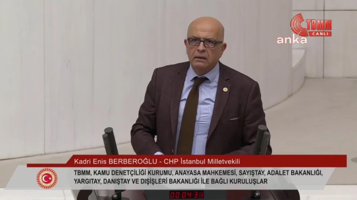 Enis Berberoğlu: Türkiye ve AB arasındaki ilişkiler tavsadı