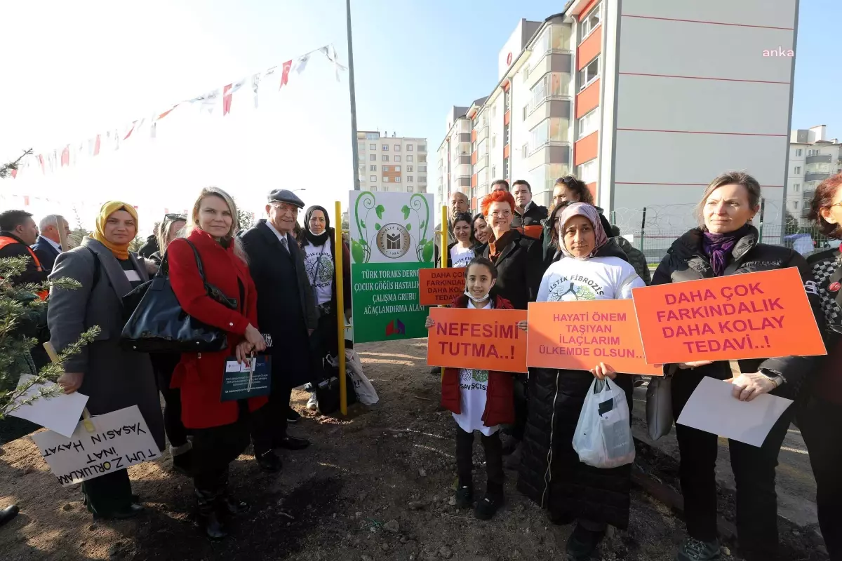 Yenimahalle Belediyesi, Batıkent\'te 250 fidanı toprakla buluşturdu