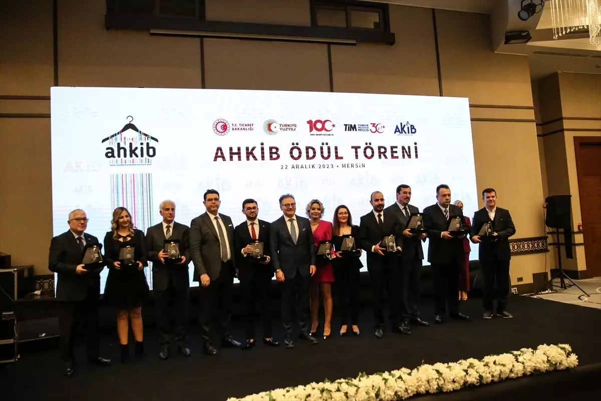 AHKİB, en fazla ihracat yapan firmalara ödül verdi