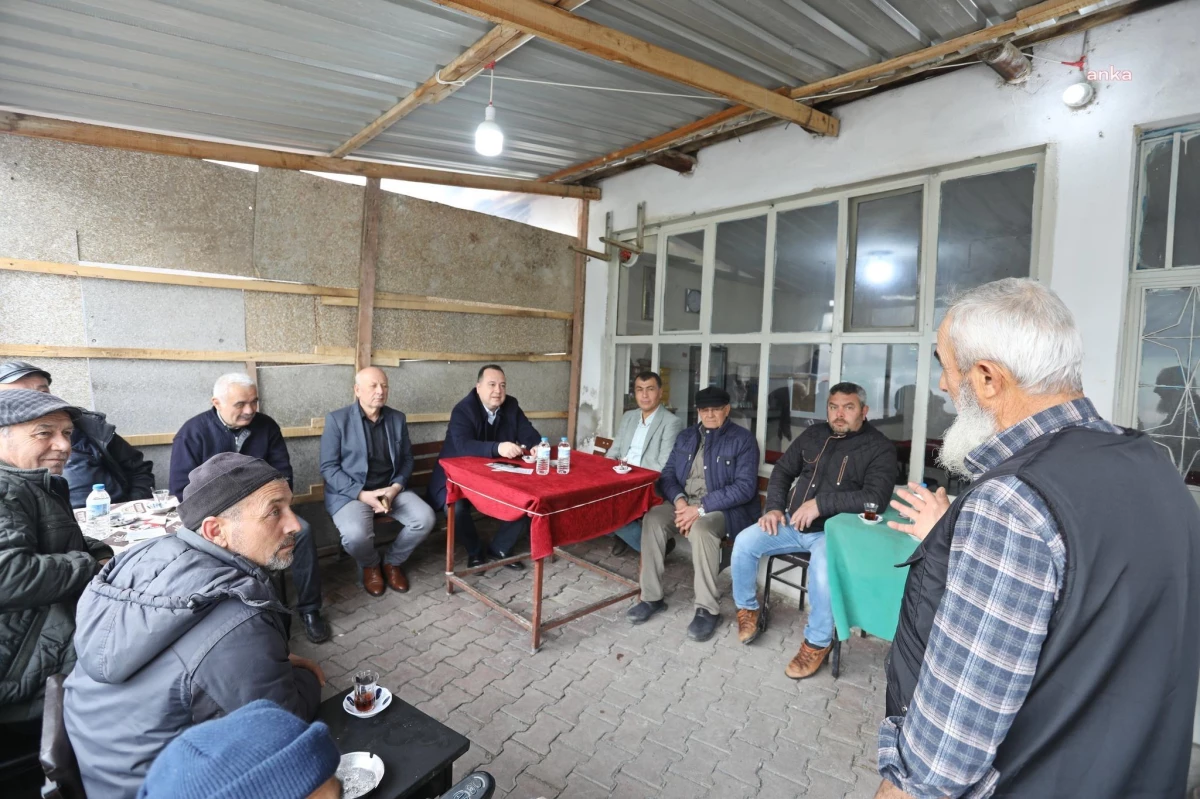 Akhisar Belediye Başkanı kırsal mahalleleri ziyaret etti