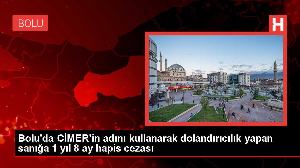 CİMER Dolandırıcılığı Sanığına Hapis Cezası