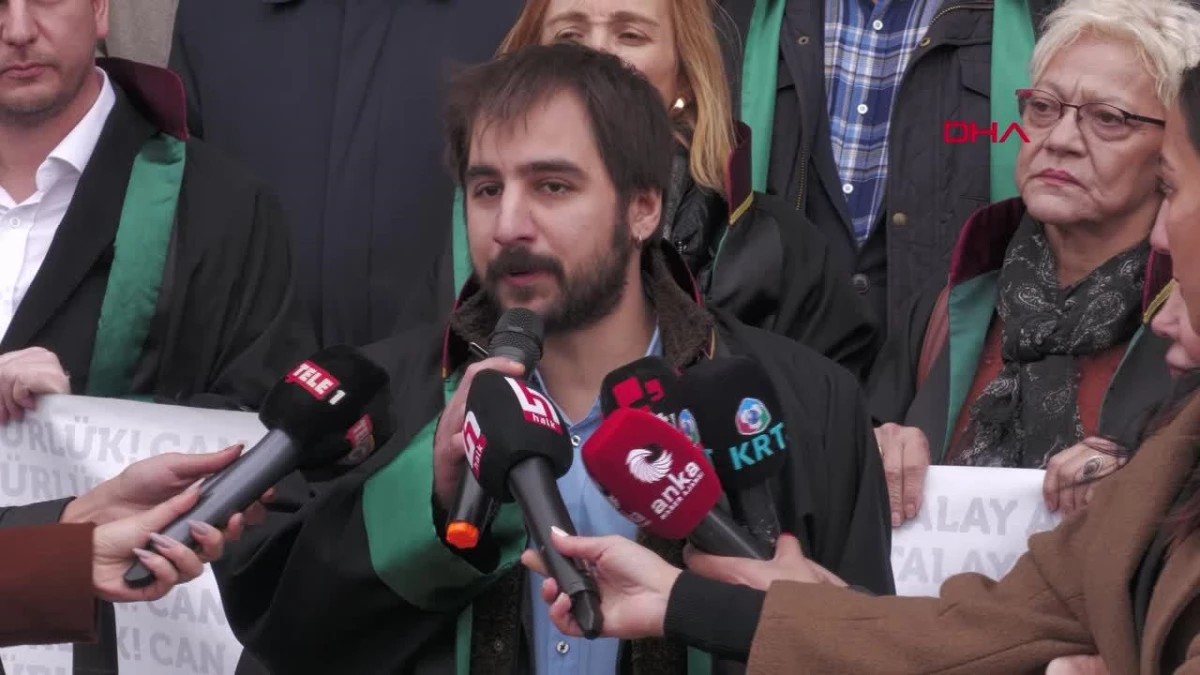 Tutuklu TİP Milletvekili Can Atalay için avukatları basın açıklaması yaptı