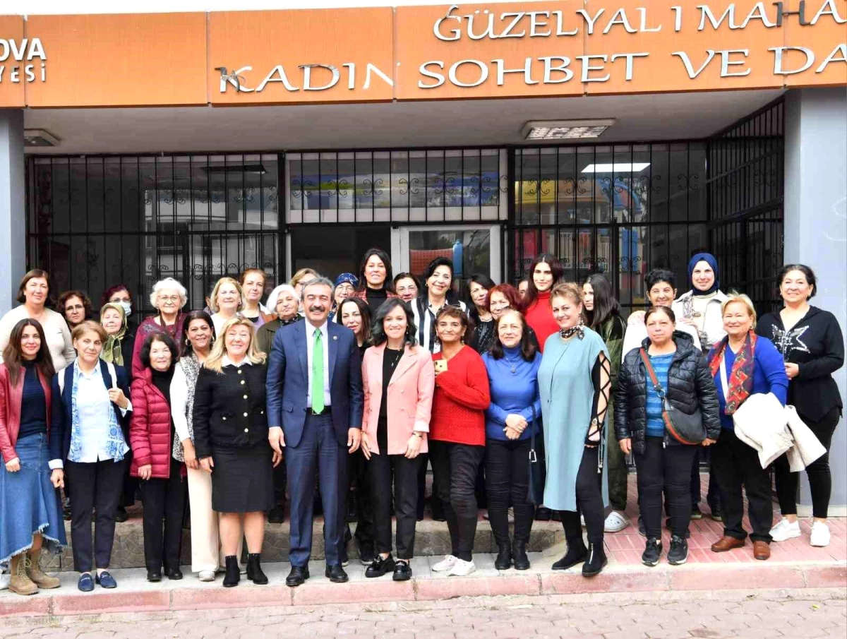Çukurova Belediye Başkanı Kadınları Ziyaret Etti