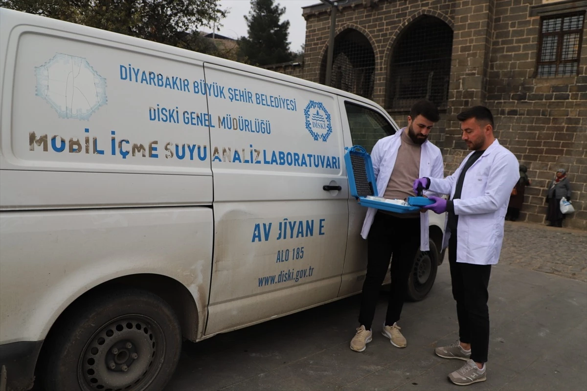 Diyarbakır Büyükşehir Belediyesi Hz. Süleyman Camisi\'nin su sisteminde dezenfekte çalışması yürüttü