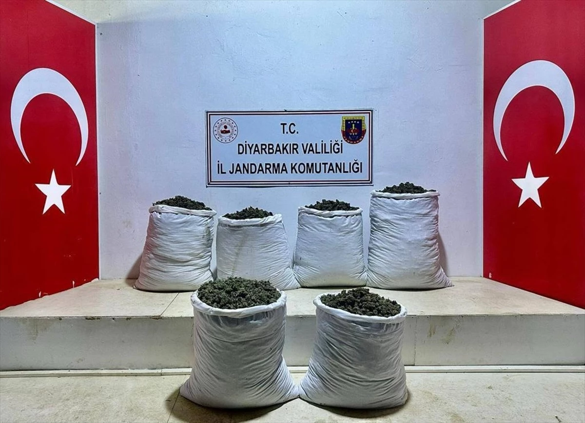 Diyarbakır\'da 79 kilo esrar ele geçirildi