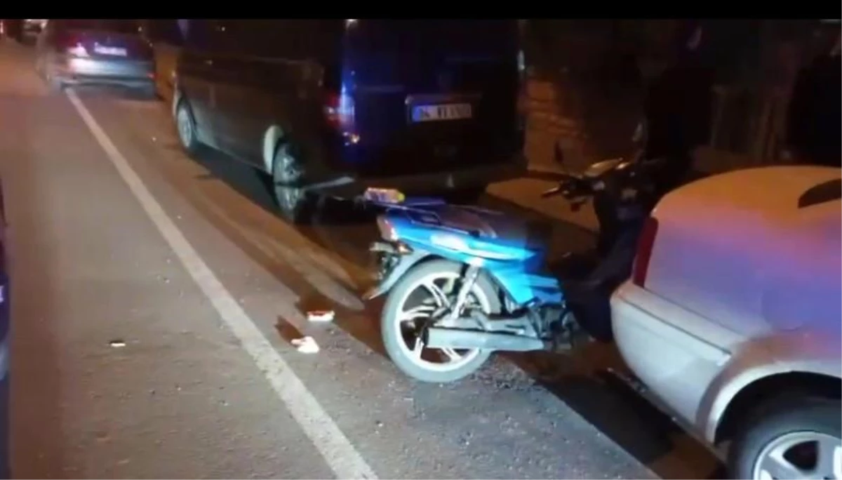 Edirne\'de seyir halindeki motosiklet devrildi, sürücü yaralandı