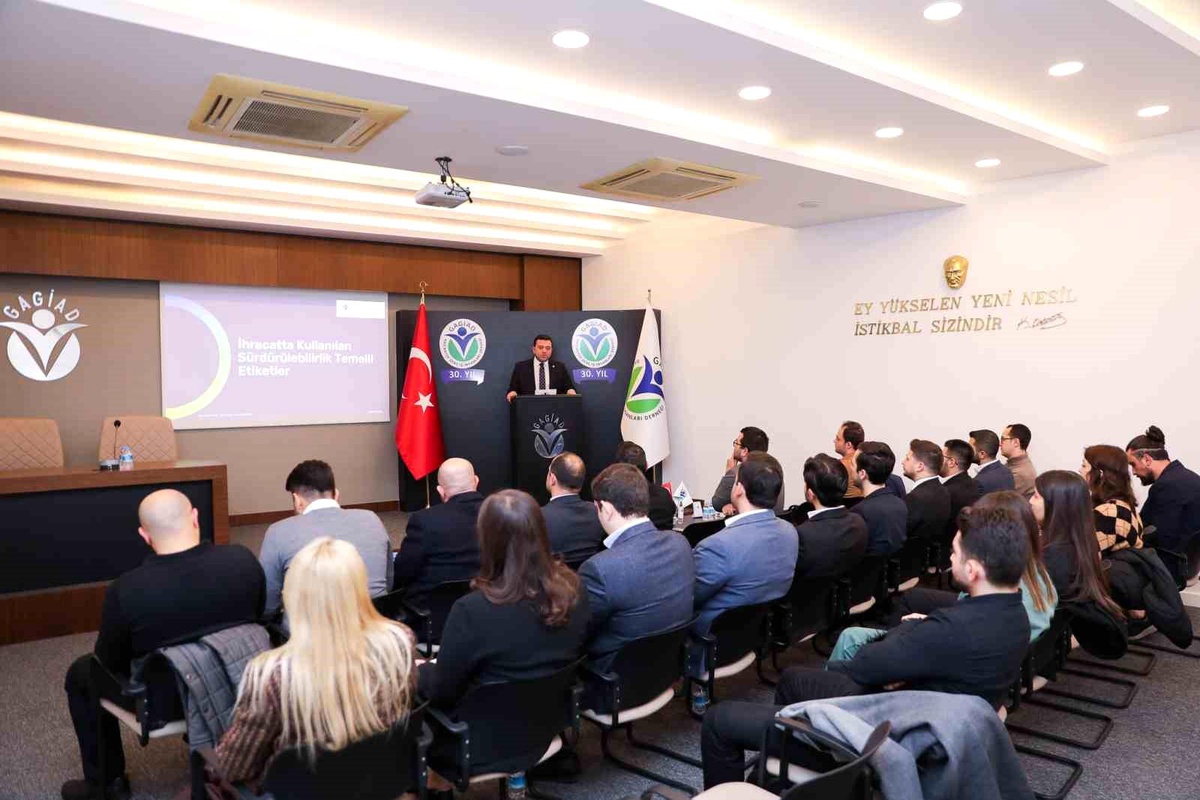 GAGİAD, İhracatta Ürün Karbon Ayak İzi ve Etiketler Konulu Söyleşiye Ev Sahipliği Yaptı