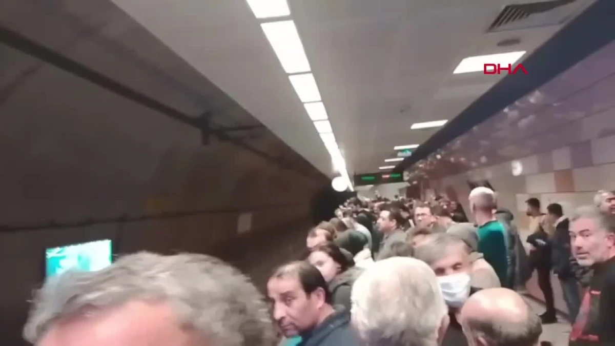 Kadıköy-Sabiha Gökçen Havalimanı Metro Hattında Arıza