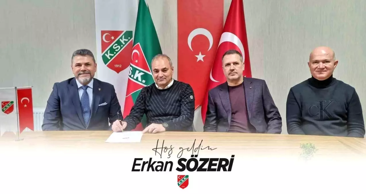 Karşıyaka, Erkan Sözeri ile anlaştı