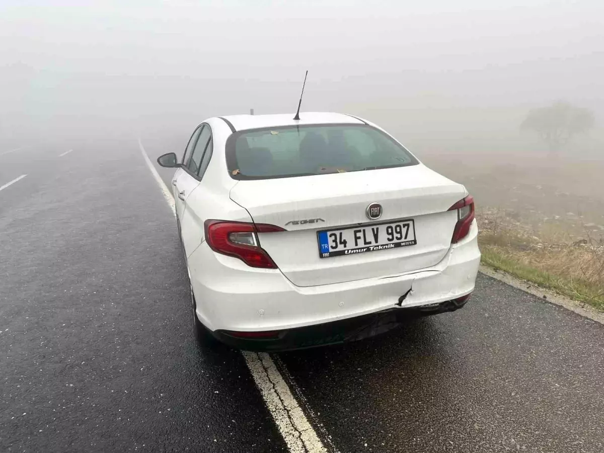 Mardin\'de zincirleme trafik kazası: 3 yaralı