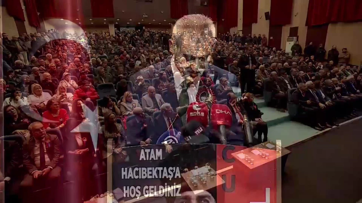 Hacıbektaş Belediye Başkanı Arif Yoldaş Altıok, Mustafa Kemal Atatürk\'ün Hacıbektaş\'a gelişinin 104. yıl dönümünde konuştu
