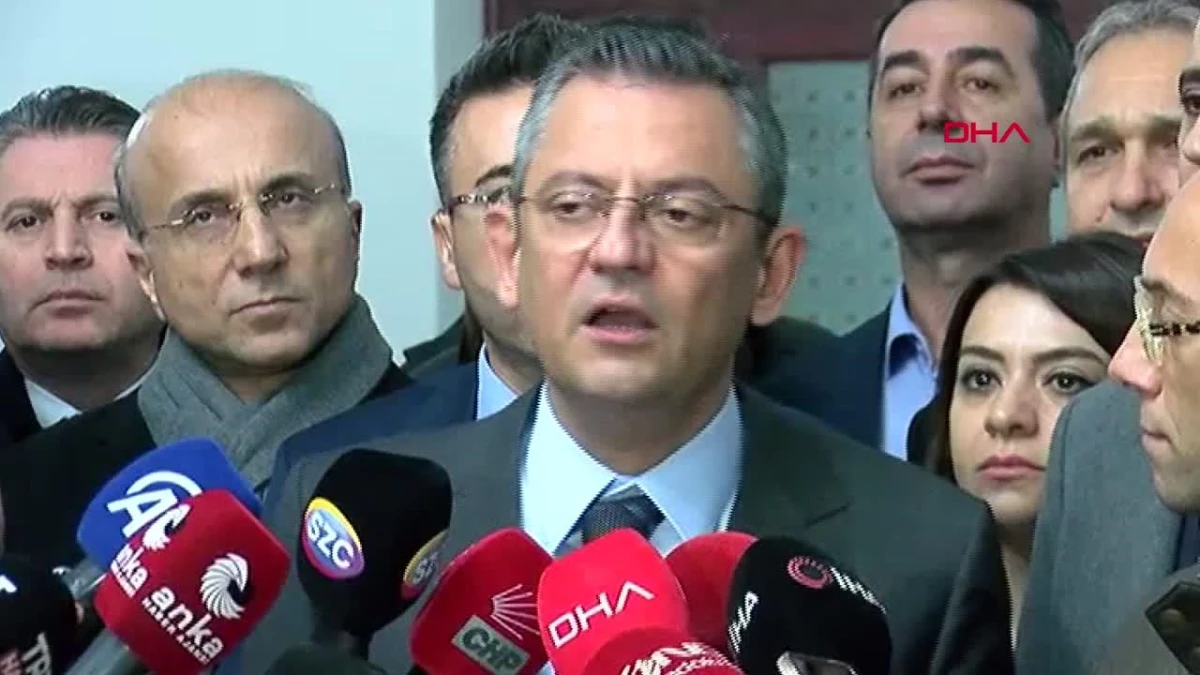 CHP Genel Başkanı Özgür Özel: Anayasa Mahkemesi kararları uygulanmalıdır
