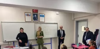 Seben Kaymakamı Piyano Kursunu Ziyaret Etti