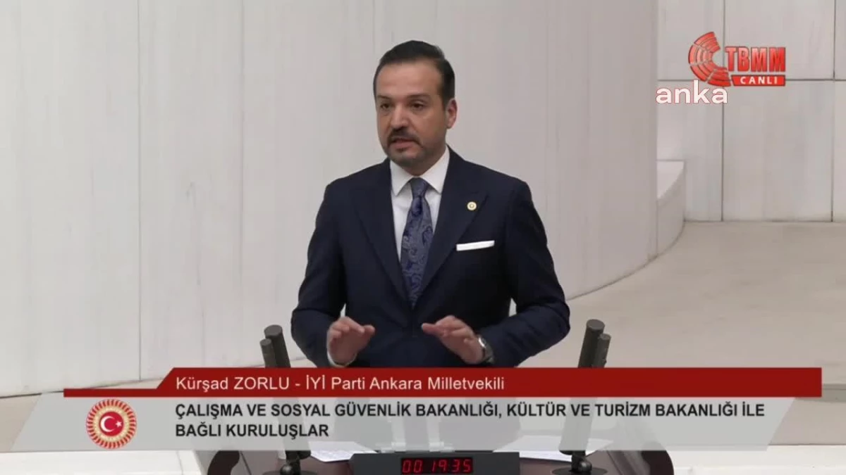 İYİ Parti Milletvekili Zorlu: AK Parti döneminde Atatürk Kültür, Dil ve Tarih Yüksek Kurumu büyük darbe aldı