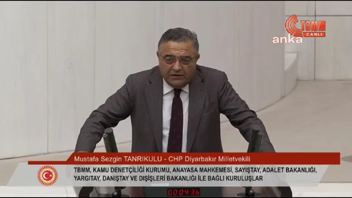 CHP Milletvekili Tanrıkulu: Bu sene itibarıyla 3 binden fazla yaşam hakkı ihlali var