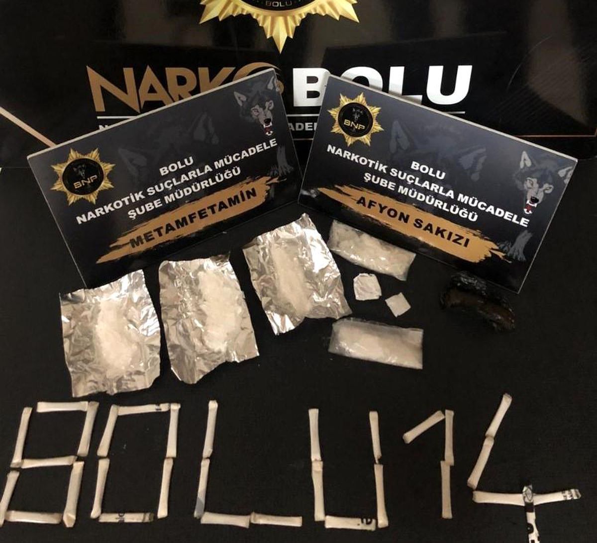 Bolu\'da Uyuşturucu Operasyonu: 38 Parça Uyuşturucu Ele Geçirildi