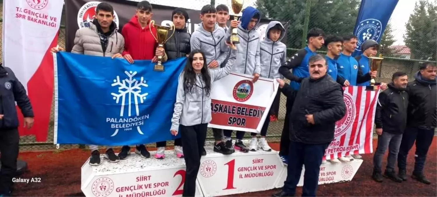 Aşkale Belediye Atletizm Takımı Türkiye Şampiyonu