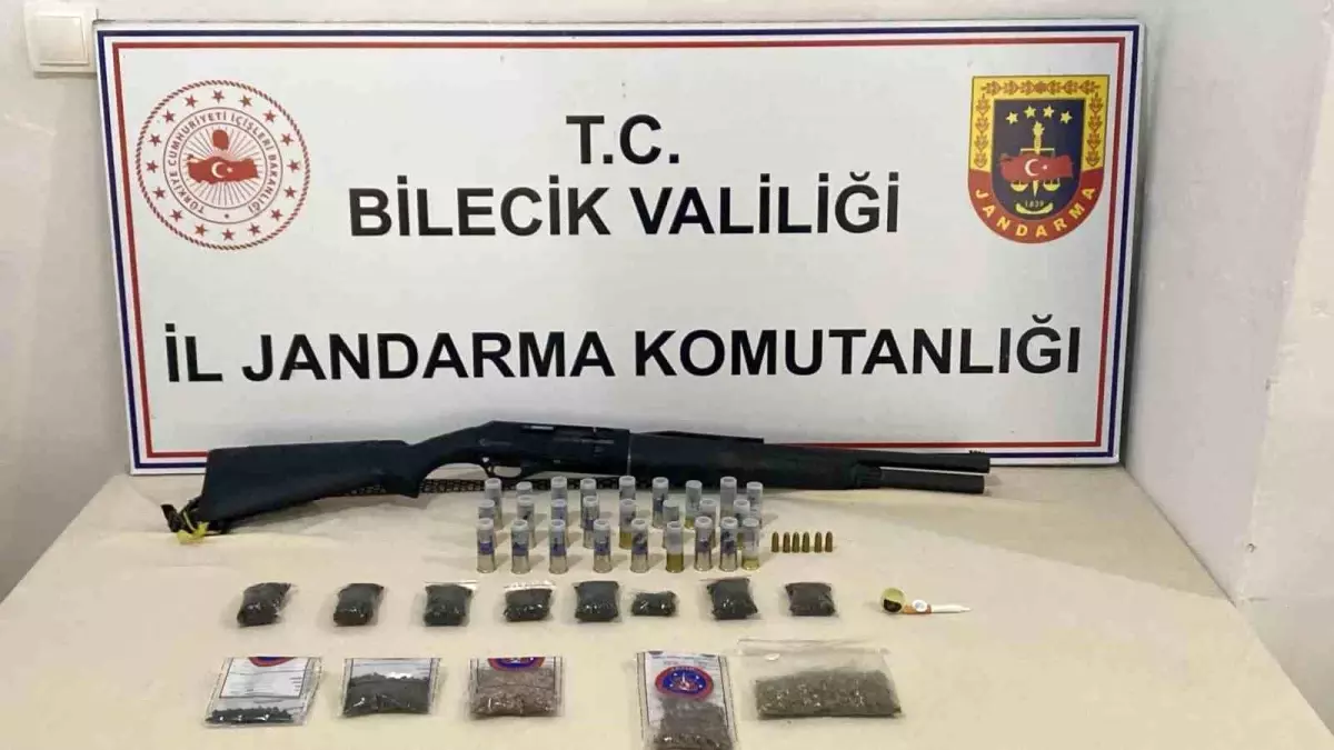 Bilecik\'te uyuşturucu operasyonu: Çok sayıda madde ele geçirildi