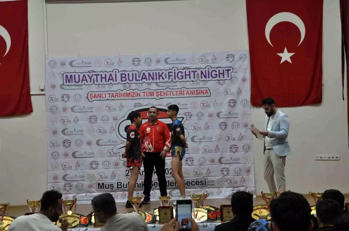 Bulanık\'ta \'Muaythaı Figh Night\' heyecanı