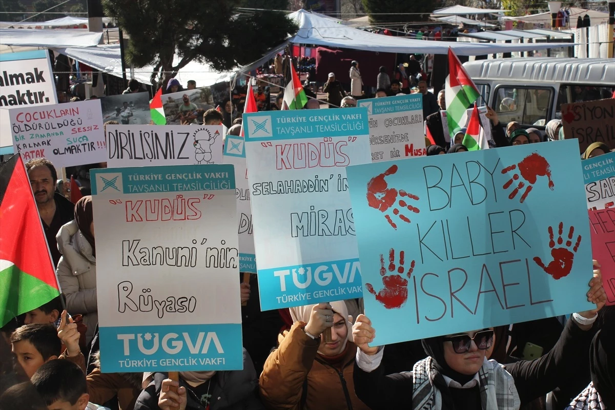 Bursa, Kütahya ve Yalova\'da Gazze\'ye destek yürüyüşleri ve "Dünya Şehit Çocuklar Günü" etkinlikleri yapıldı