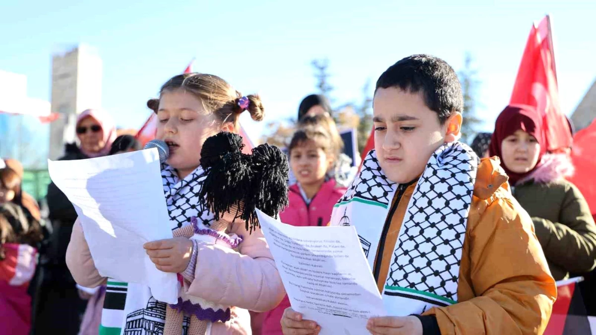 Çocuklar, Filistinli çocuklar için yürüdü