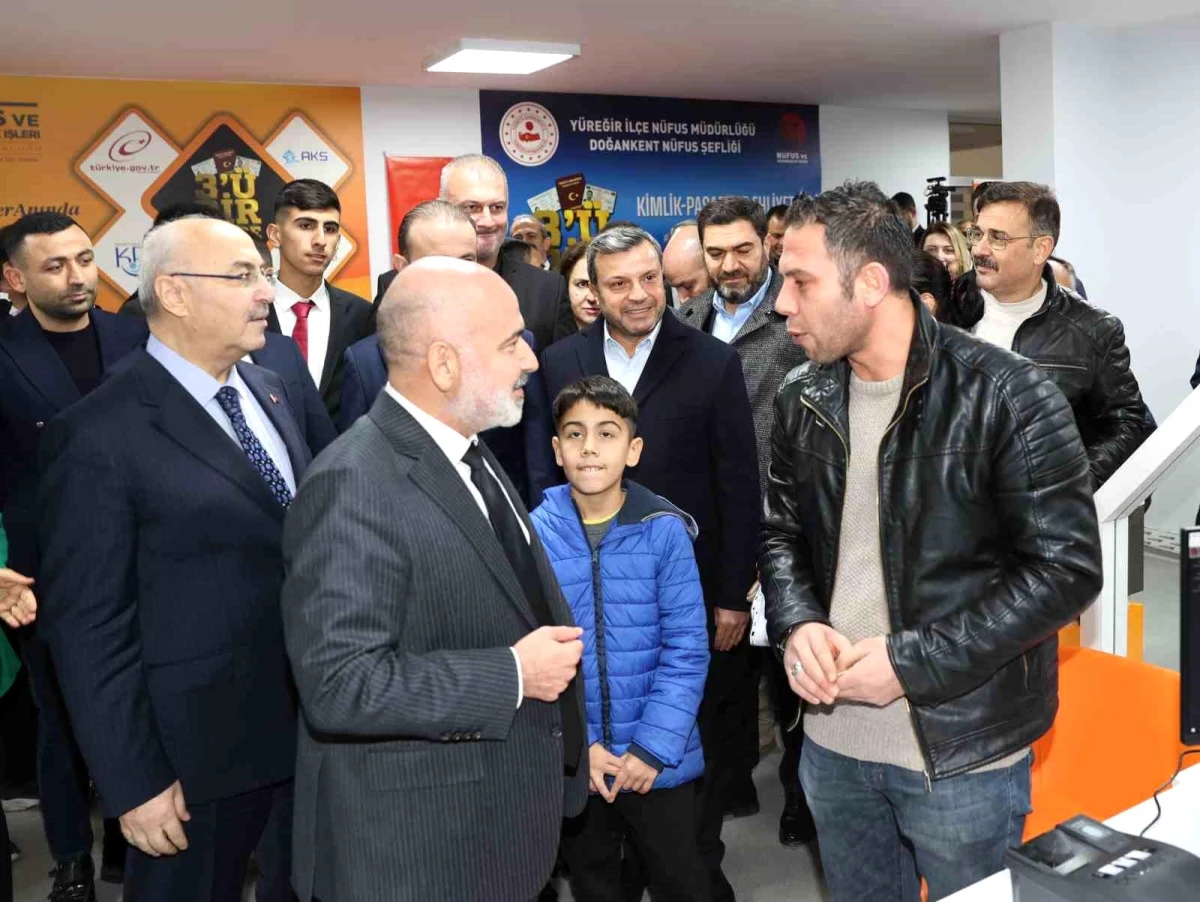 Adana Yüreğir Belediyesi Doğankent Nüfus Şefliği\'ni hizmete açtı