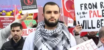 Edirne ve Tekirdağ'da İsrail protestosu; çocuk ölümleri canlandırıldı