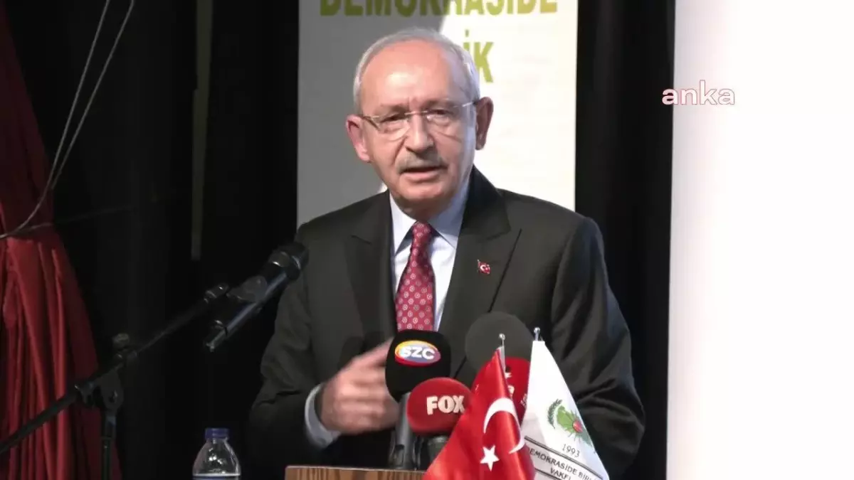 Kemal Kılıçdaroğlu\'dan Can Atalay Açıklaması: "Anayasa Mahkemesi \'Çıkarın, Anayasa\'ya Aykırıdır\' Demiş, \'İçeride Kalsın\' Diyorlar. Bu Mudur Demokrasi"