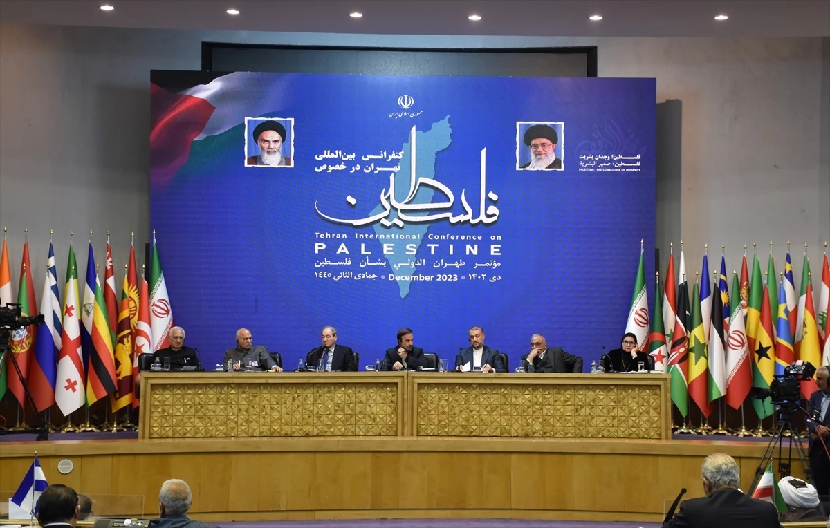 İran\'da Uluslararası Filistin Konferansı düzenlendi