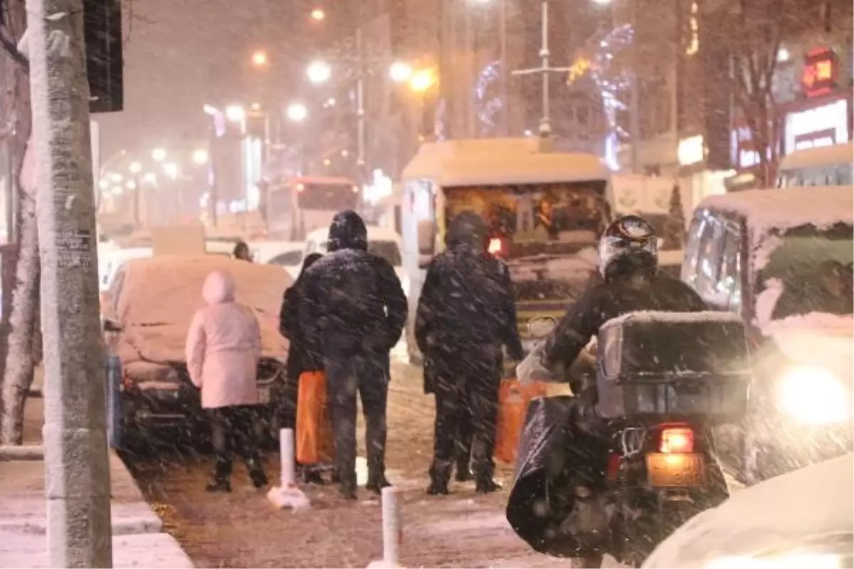 Van'da kar yağışı hayatı olumsuz etkiledi