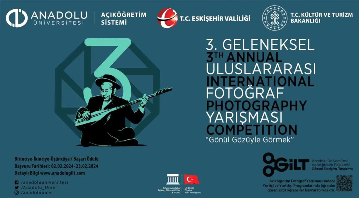 Anadolu Üniversitesi Uluslararası Fotoğraf Yarışması Başlıyor