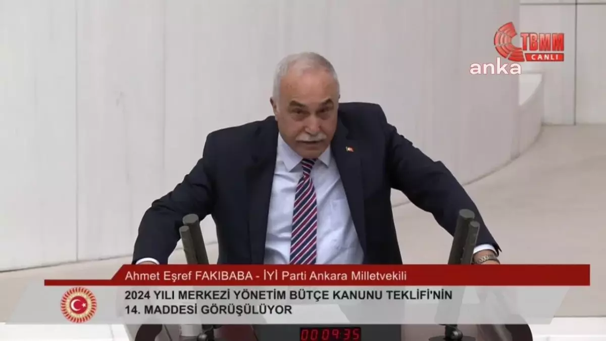 İYİ Parti Milletvekili Fakıbaba, akademisyenlerin yaşadığı sorunları gündeme getirdi