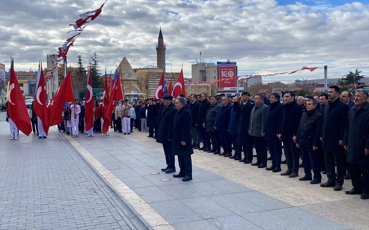 Atatürk\'ün Kırşehir\'e gelişinin 104. yıl dönümü törenle kutlandı