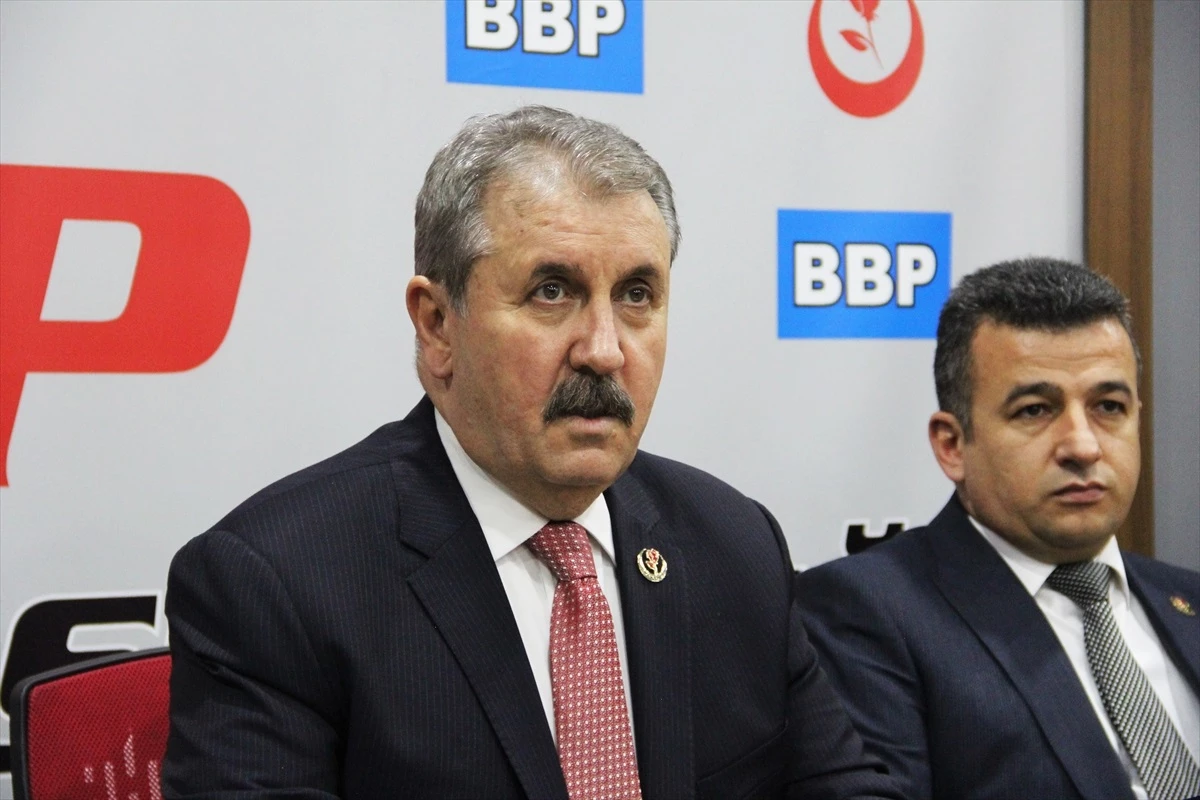 BBP Genel Başkanı Destici, Kayseri\'de konuştu Açıklaması