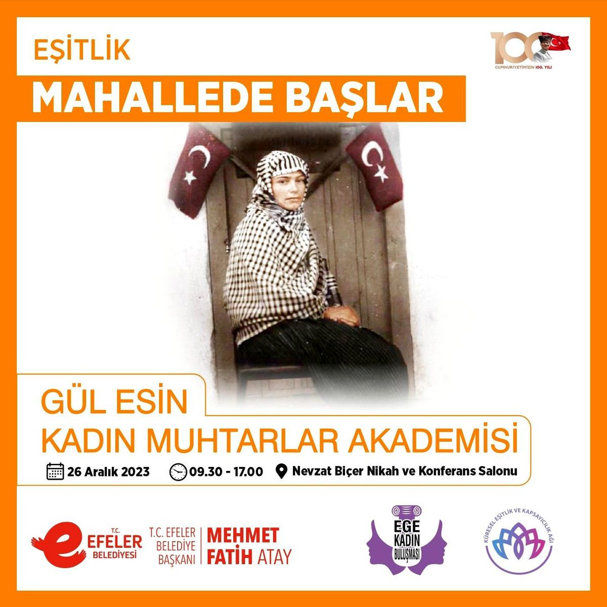 Efeler Belediyesi Kadın Muhtar Adaylarına Eğitim Programı Düzenliyor