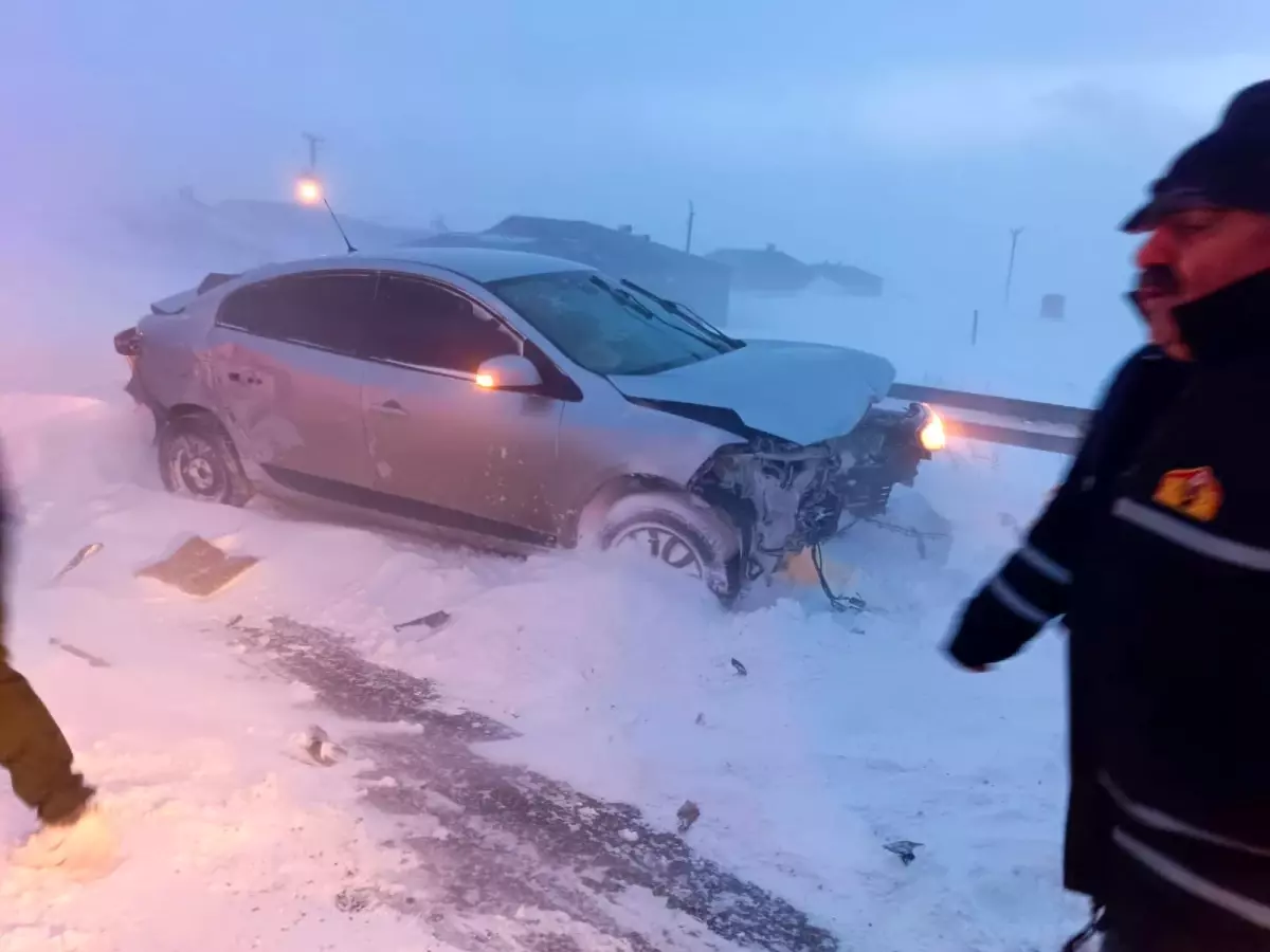 Kars-Digor-Iğdır karayolunda trafik kazası: 1 ölü, 6 yaralı