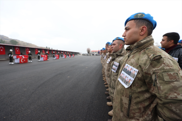 Pençe-Kilit Harekatı bölgesinde şehit olan 6 askerimiz için Şırnak'ta tören yapıldı