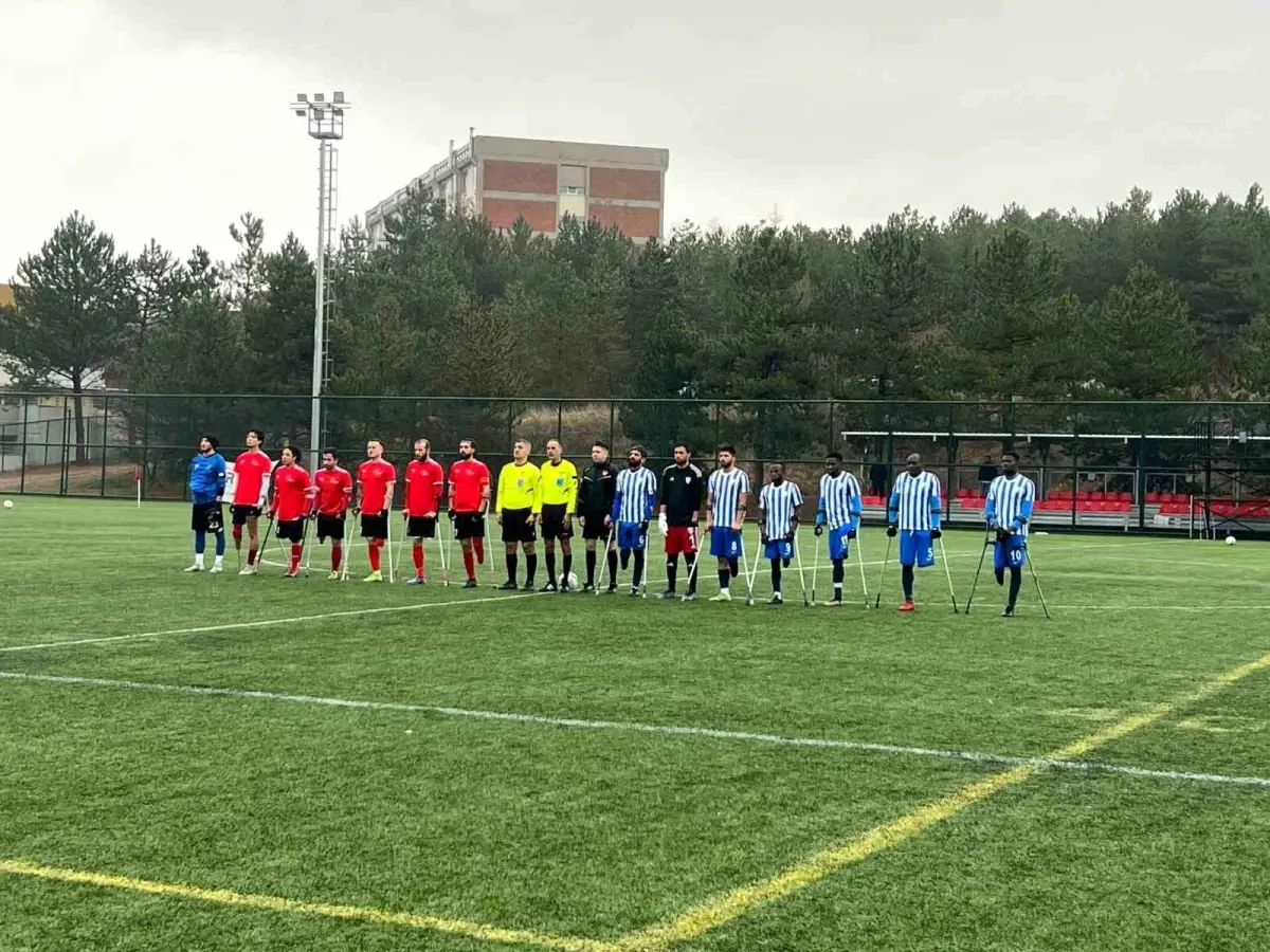 Şahinbey Belediye Ampute Futbol Takımı ODTÜ\'yü 2-0 Mağlup Etti