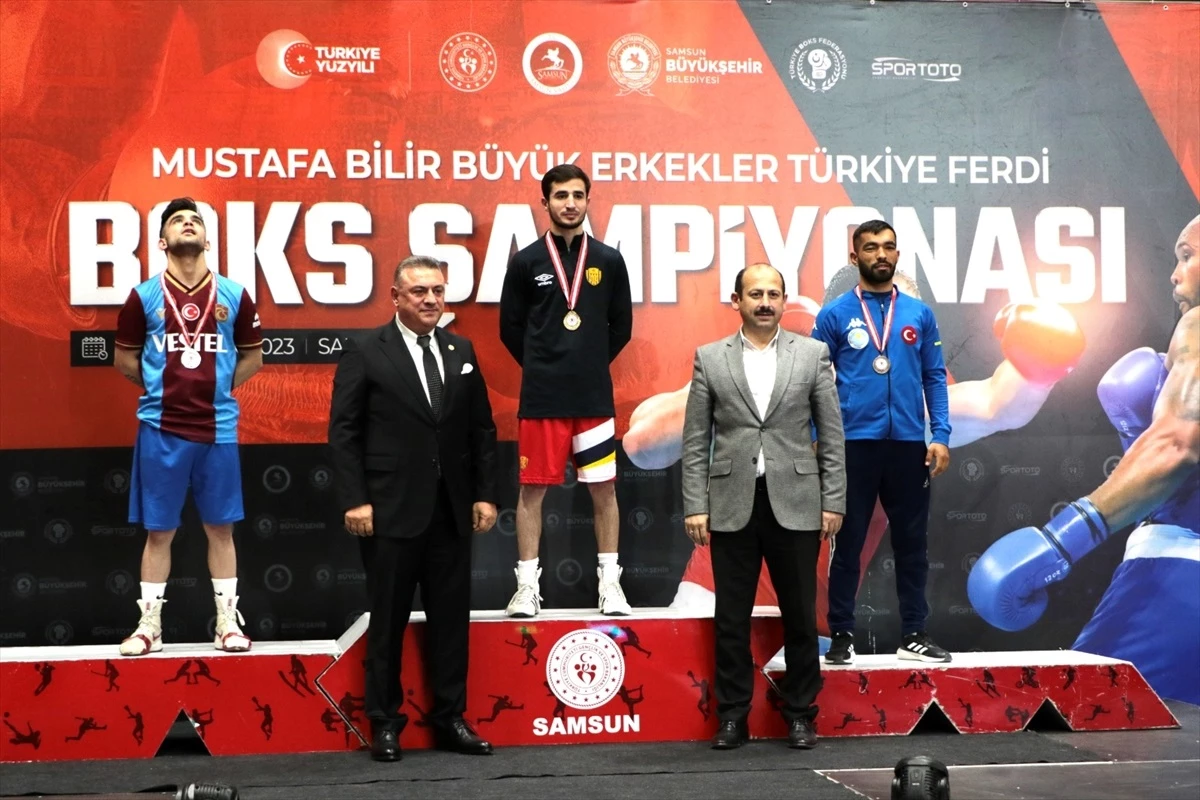 Samsun\'da Mustafa Bilir Büyük Erkekler Türkiye Ferdi Boks Şampiyonası Sona Erdi