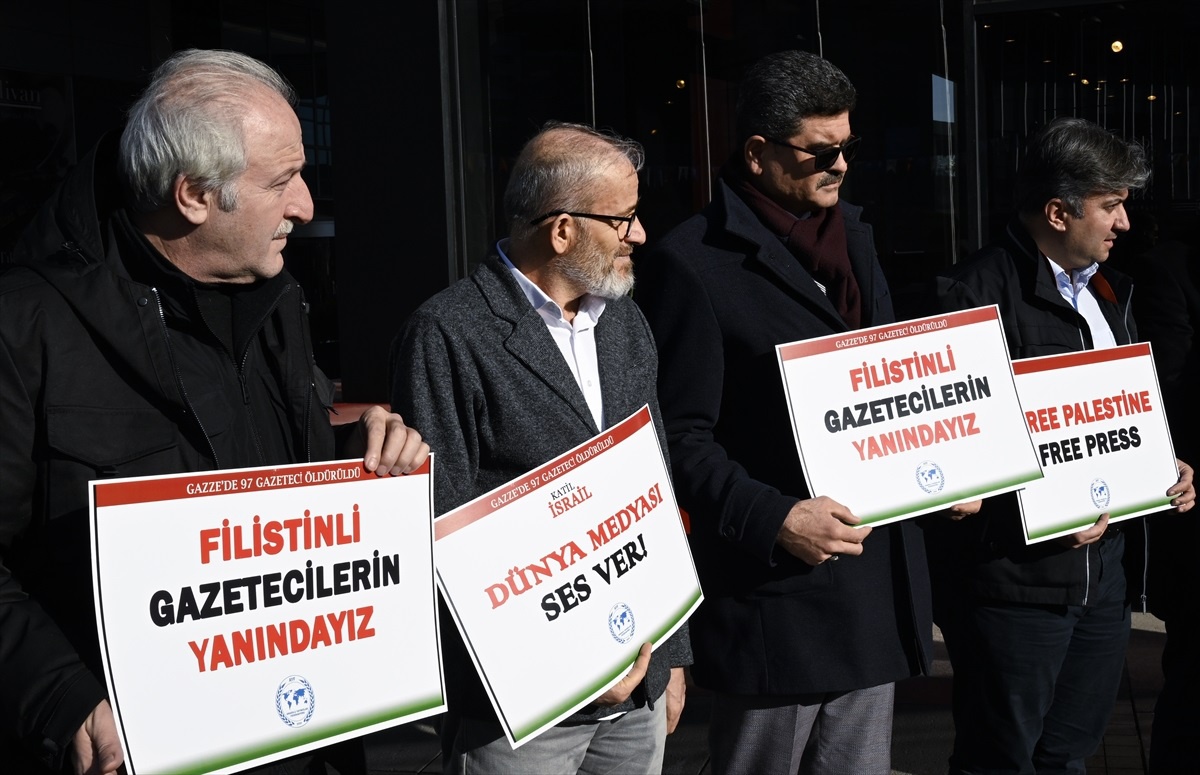 Anadolu Yayıncılar Federasyonu, İsrail\'in saldırıları sonucu gazetecilerin öldürülmesini kınadı