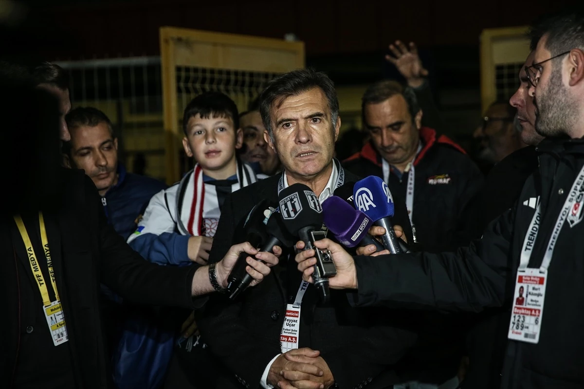 Beşiktaş Futbol Şube Sorumlusu Feyyaz Uçar: \'Çocuklar bugün çok iyi mücadele etti\'