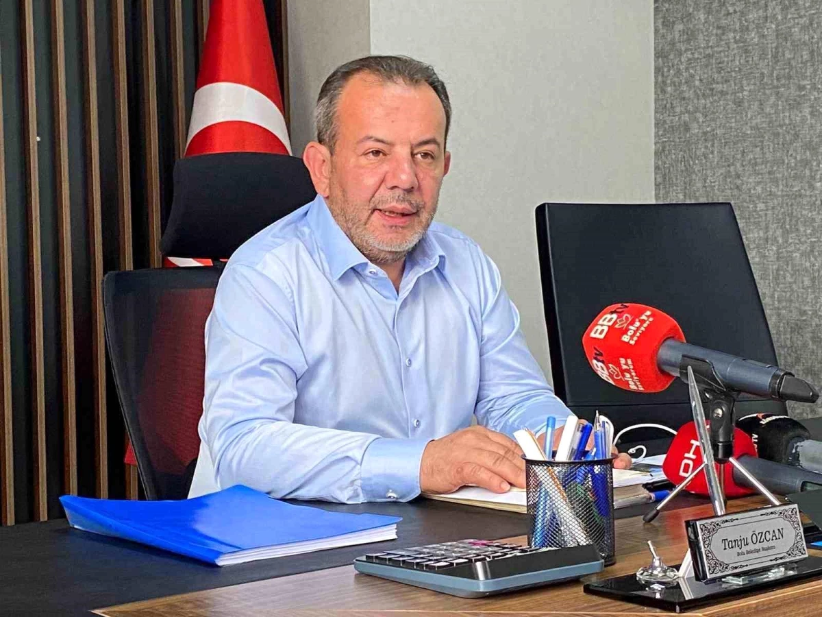 Bolu Belediye Başkanı Tanju Özcan, 7 günlük yas ilan etti