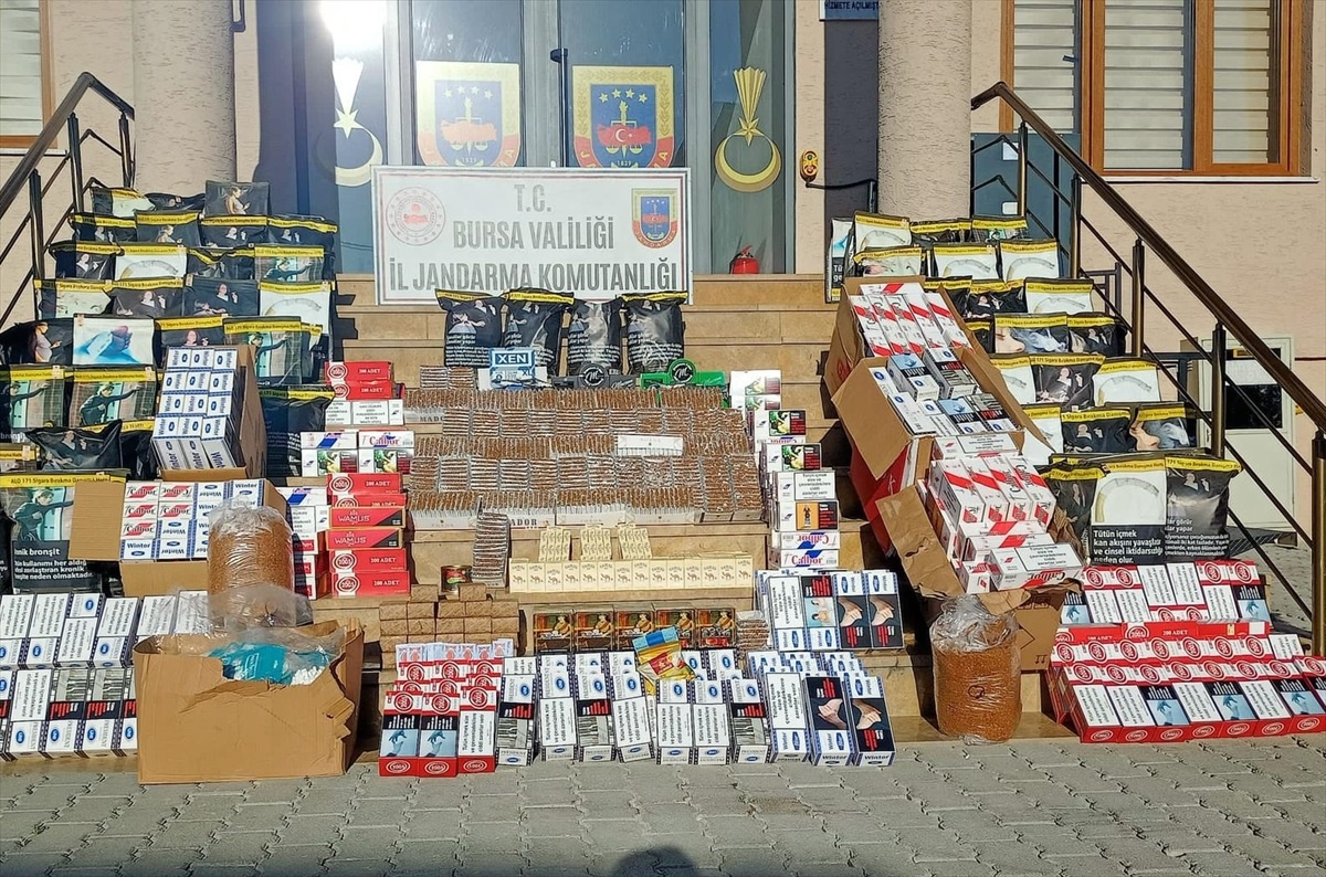Bursa\'da Jandarma Operasyonu: 19 Kişi Yakalandı, İşletmelere Para Cezası Uygulandı