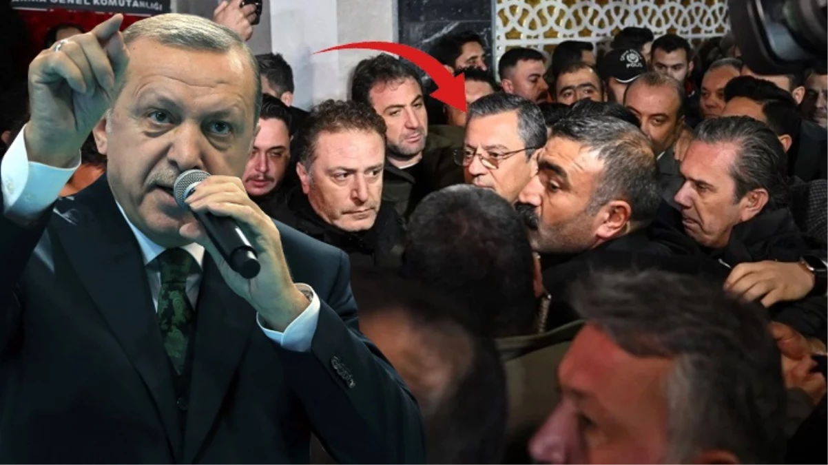 Cumhurbaşkanı Erdoğan\'dan, Özgür Özel\'in şehit cenazesinde protesto edilmesine ilk yorum