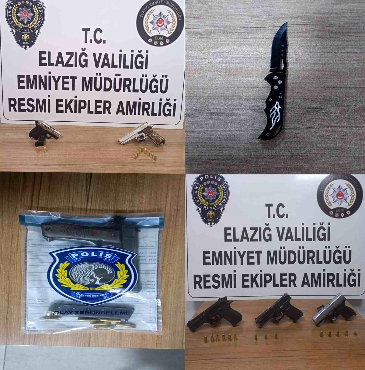 Elazığ\'da 32 şahıs hakkında işlem yapıldı