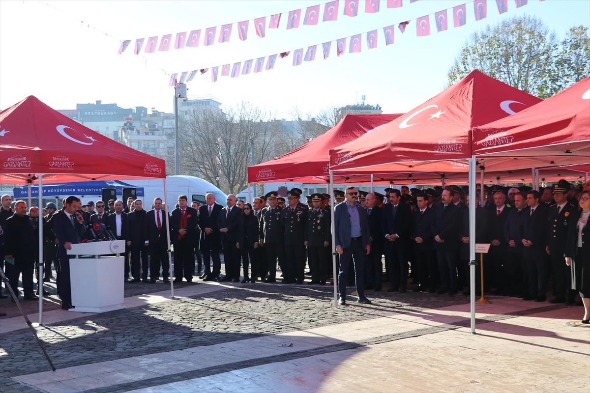 Gaziantep\'in düşman işgalinden kurtuluşunun 102. yıIı törenle kutlandı